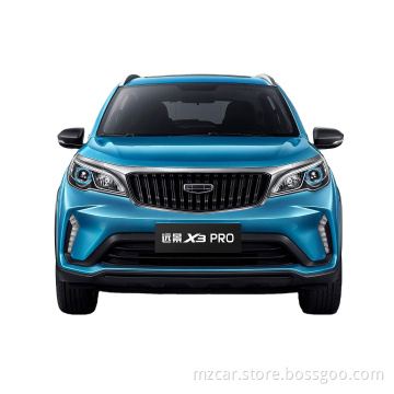 Κινεζική υψηλή ταχύτητα αριστερά πηδάλιο Geely Vision x3 2021 Pro 1.5L CVT ευγενής τύπος μικρού SUV βενζίνης αυτοκινήτου 5 καθίσματα